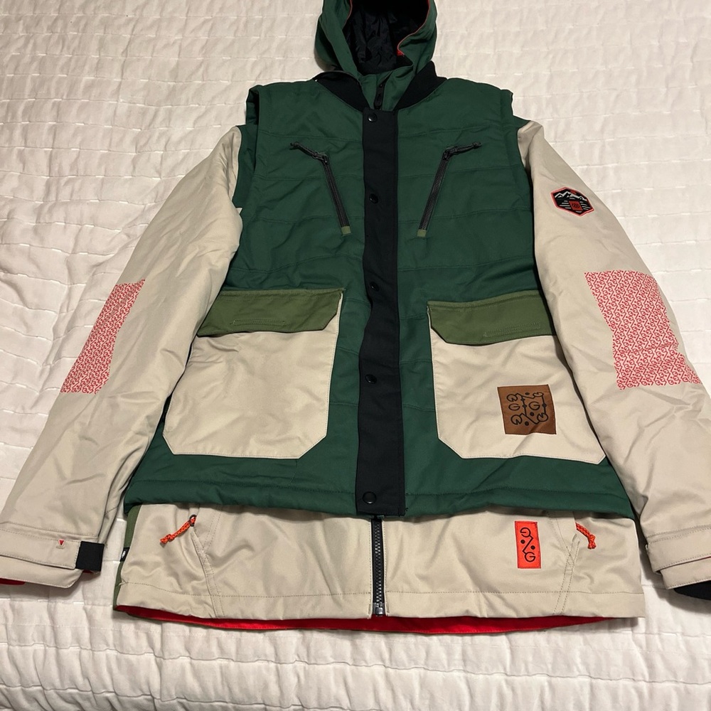 686 Thermal Snowboard Coat 3 in 1 w/ vest